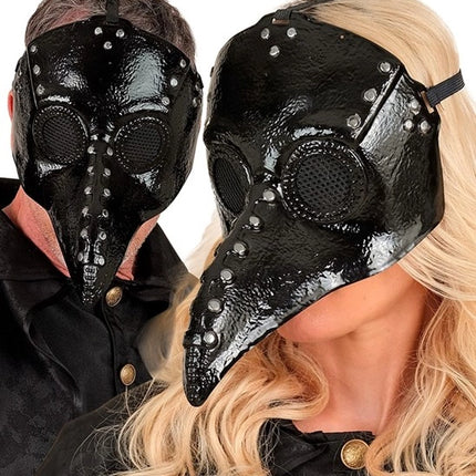 MASQUE DE MÉDECIN DE LA PESTE - PLASTIQUE DUR