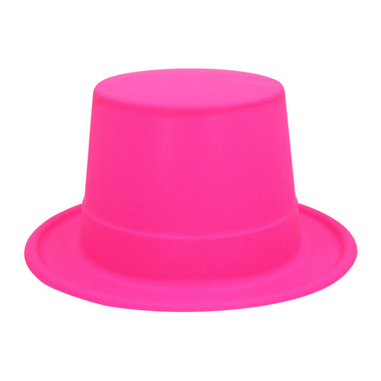 Chapeau néon rose