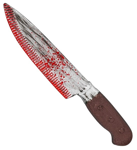Faux couteau sanglant d'Halloween