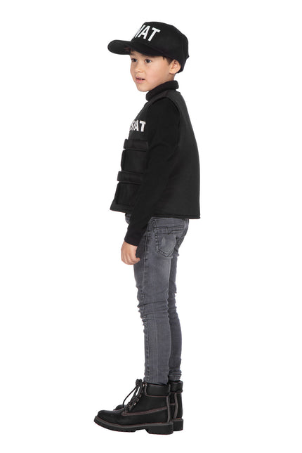 Gilet SWAT garçons Noir (V)
