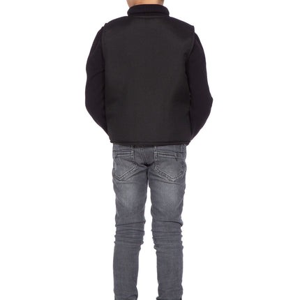 Gilet SWAT garçons Noir (V)