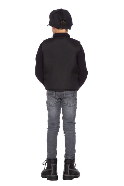 Gilet SWAT garçons Noir (V)