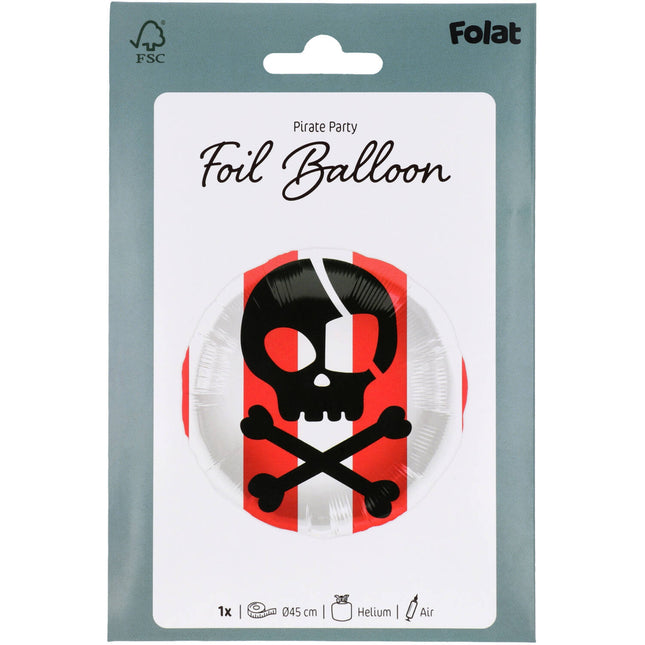 Pirate Ballon à l'hélium vide 45cm