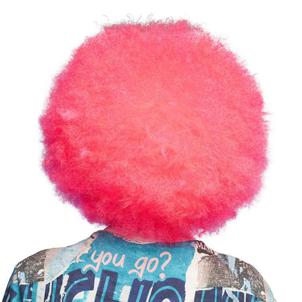 Perruque Sugar rose fluo UV