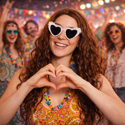 Les lunettes aiment les perles