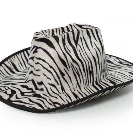Chapeau de cow-boy Zebra