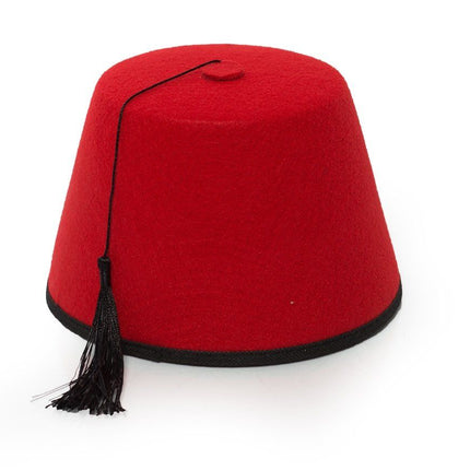 Chapeau Fez rouge