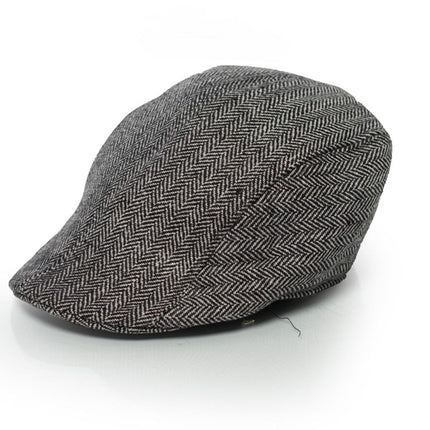 Casquette des années 20 Deluxe Grey