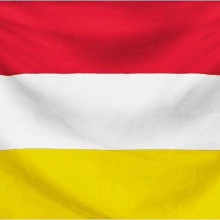 Drapeau Oeteldonk - Rouge/Blanc/Jaune - 90 x 150 cm