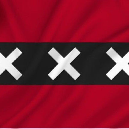 Drapeau Amsterdam 90 x 150 cm