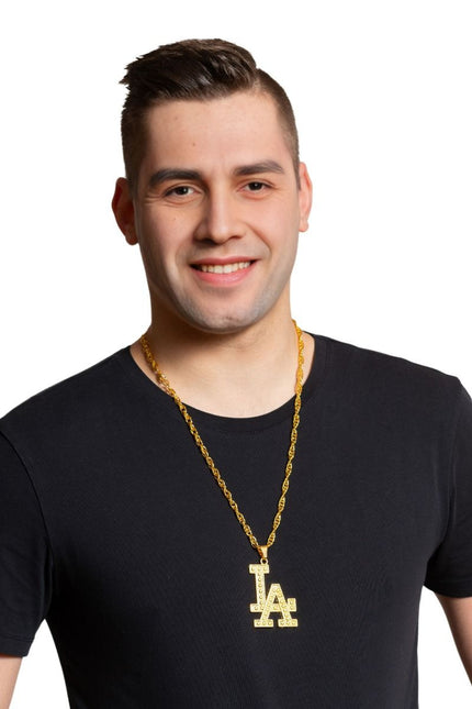 LA Collier d'or Métal