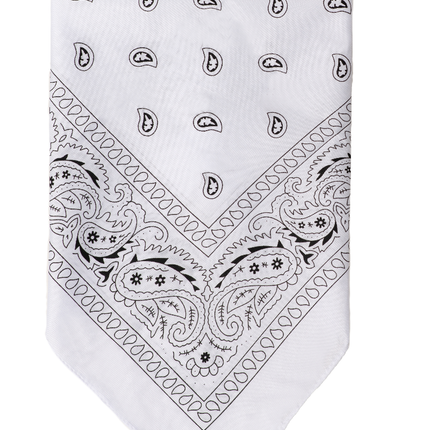 Bandana blanc 52cm