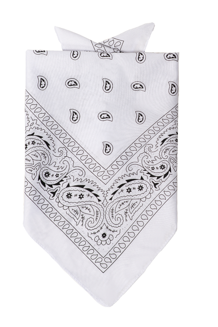 Bandana blanc 52cm