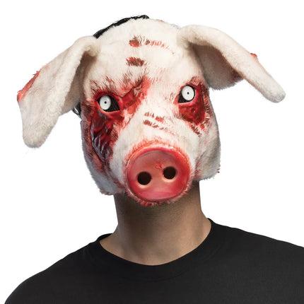 Halloween Masker Varken Bloederig