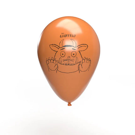 Ballons Gruffalo bleus et orange, 25 cm, lot de 10