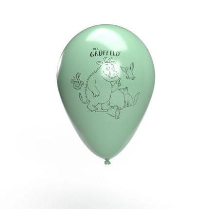 Ballons Gruffalo bleus et orange, 25 cm, lot de 10