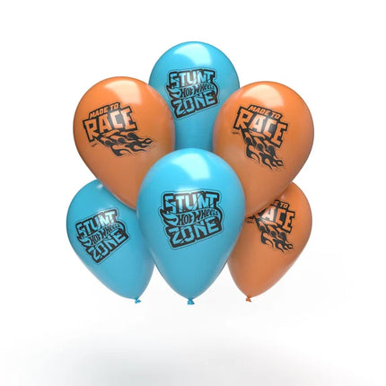 Ballons Hot Wheels 25 cm, lot de 10