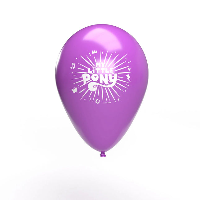 Ballons My Little Pony 25 cm, lot de 10