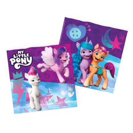 Serviettes My Little Pony 33 cm, lot de 20