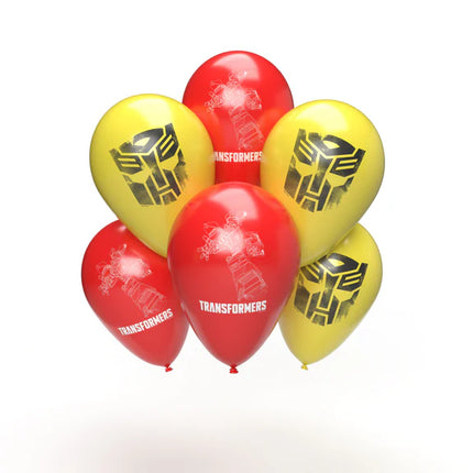 Ballons Transformers 25 cm, lot de 10