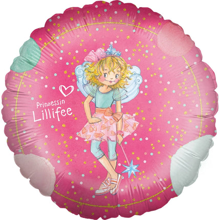 Ballon à l'hélium Princesse Lillifee rose, vide, 45 cm