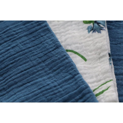 Serviettes en coton bleu foncé 40cm 4pcs