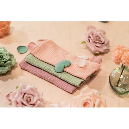 Serviettes en coton rose 40cm 4pcs