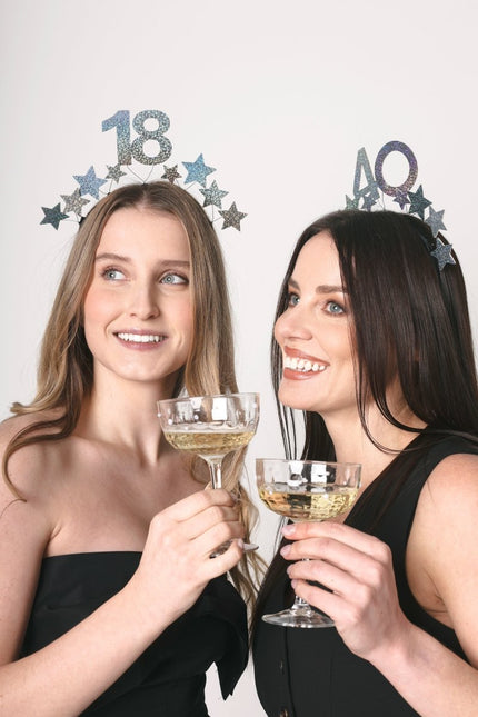 40 Jaar Haarband Zilver van Partydeco koop je bij Partywinkel