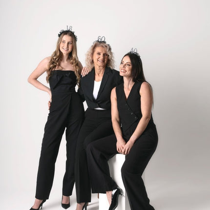 40 Jaar Haarband Zwart van Partydeco koop je bij Partywinkel