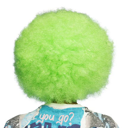 Perruque Sugar vert fluo UV