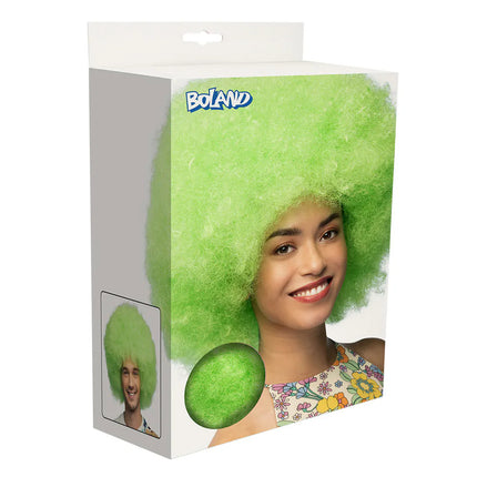 Perruque Sugar vert fluo UV