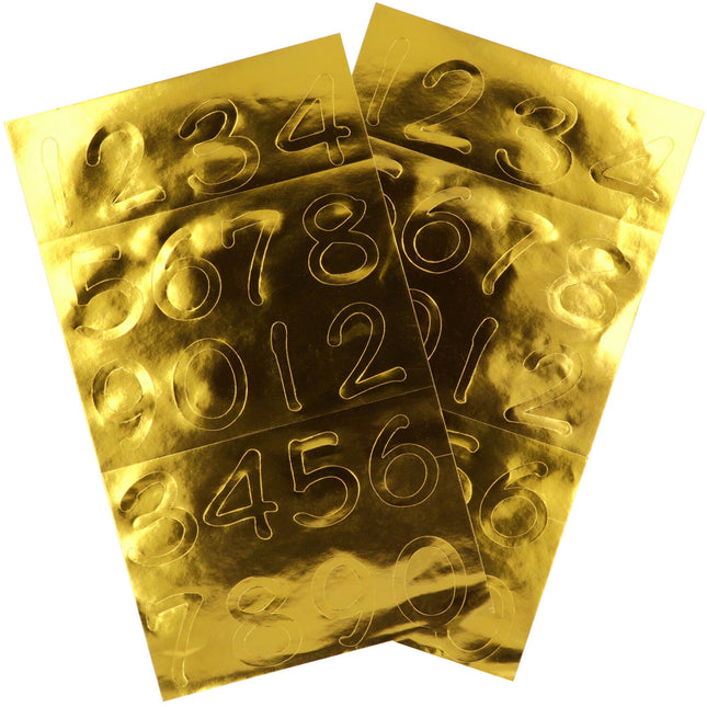 Décoration suspendue Happy Birthday Noir Or 3pcs