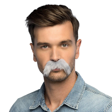 Moustache grise