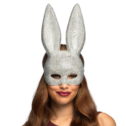 Demi-masque Bunny diamant