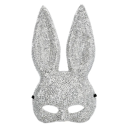 Demi-masque Bunny diamant