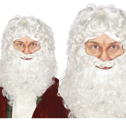 Perruque barbe de père Noël