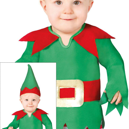 Costume d'elfe de Noël pour bébé