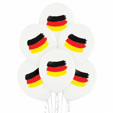 Allemagne - Ballons blancs 30 cm, lot de 10