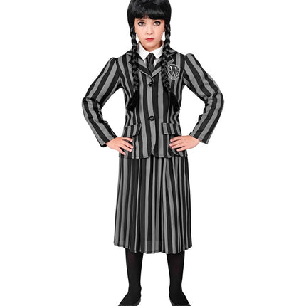 Mercredi Adams Costume de fille Enfant