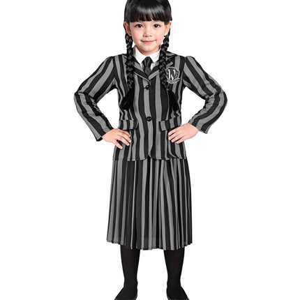 Mercredi Adams Costume de fille Enfant