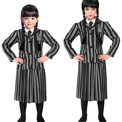 Mercredi Adams Costume de fille Enfant
