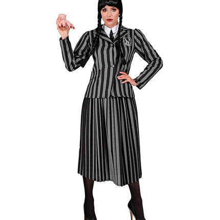 Mercredi Costume Adultes Dames