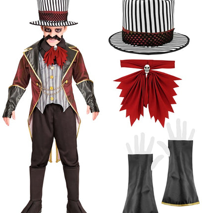 Costume de directeur de cirque sinistre pour enfants