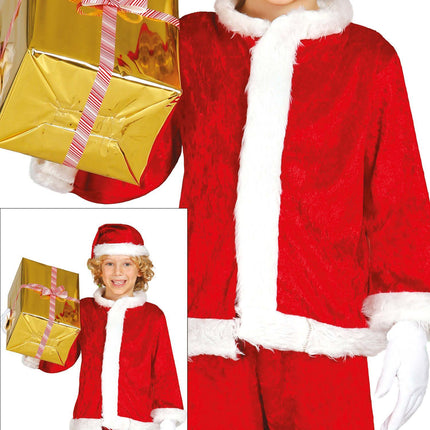 Costume de Noël Enfant Père Noël