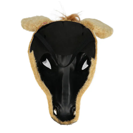 Paard Masker Bruin