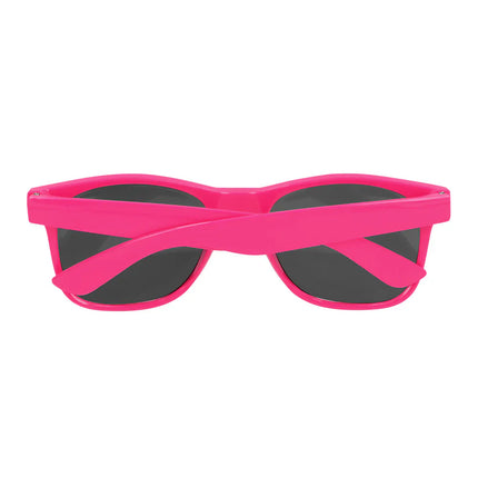 Lunettes de fête Pop rose fluo UV
