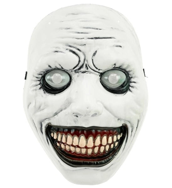 Masque de monstre d'Halloween avec des yeux globuleux