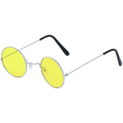 Lunettes Hippie Jaunes