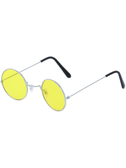 Lunettes Hippie Jaunes