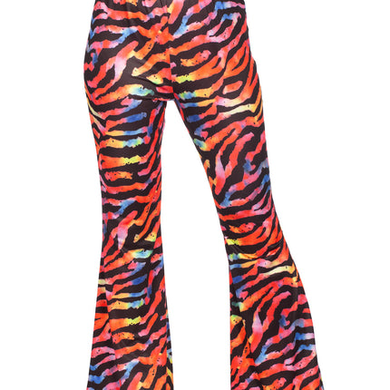 Pantalon hippie tigre multicolore (V)